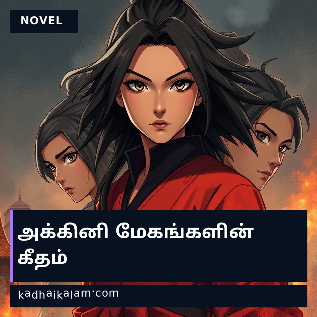 அக்கினி மேகங்களின் கீதம் original novel key art