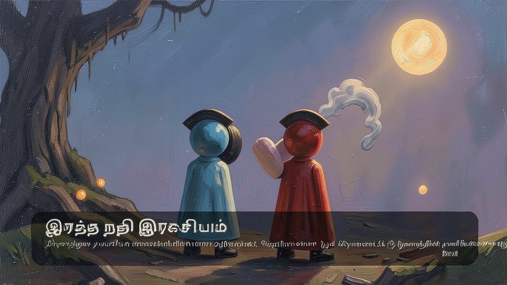 இரத்த நதி இரகசியம் original novel key art