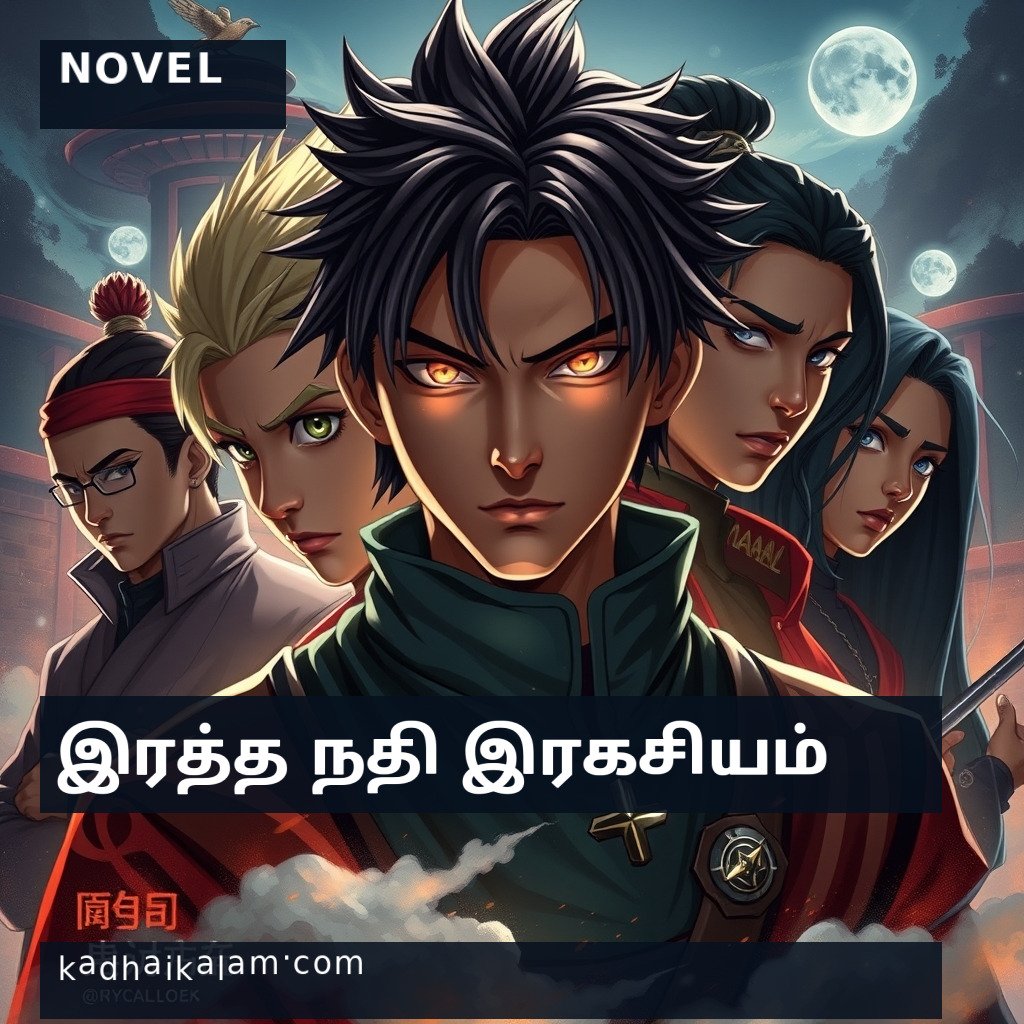 இரத்த நதி இரகசியம் original novel key art