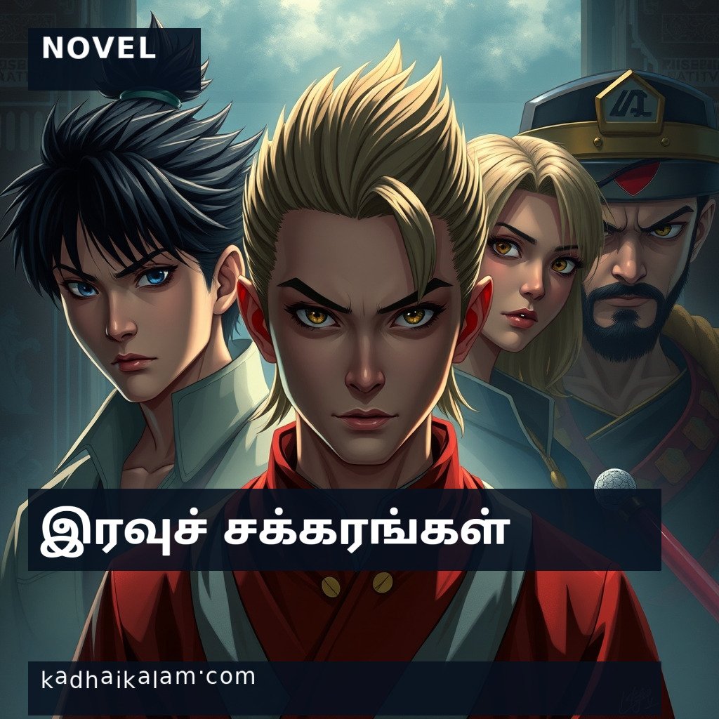 இரவுச் சக்கரங்கள் original novel key art