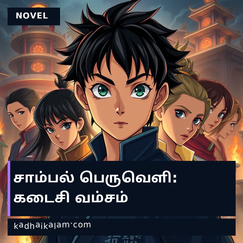 சாம்பல் பெருவெளி: கடைசி வம்சம் original novel key art