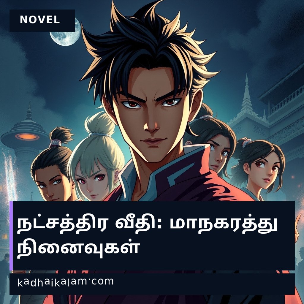 நட்சத்திர வீதி: மாநகரத்து நினைவுகள் original novel key art