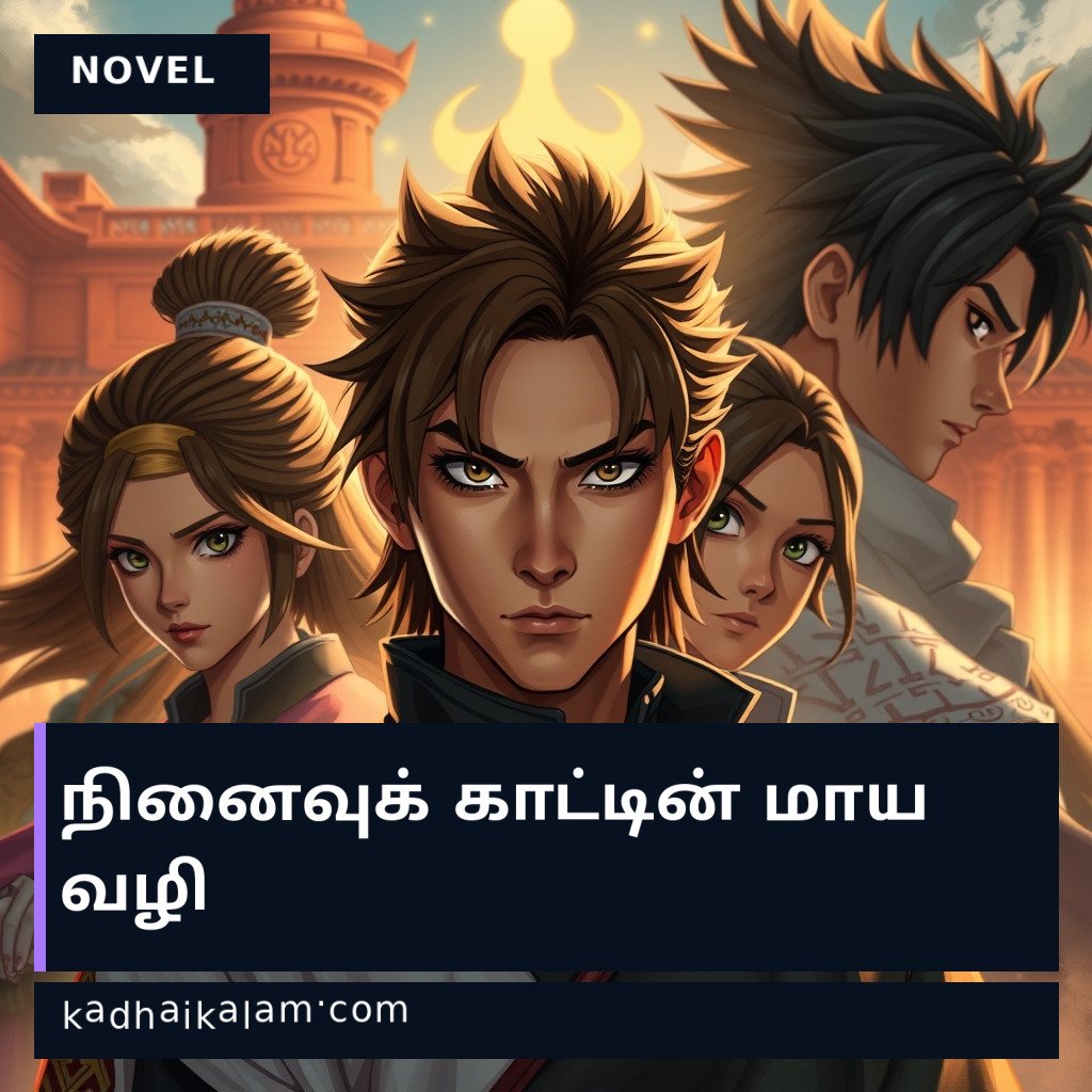 நினைவுக் காட்டின் மாய வழி original novel key art